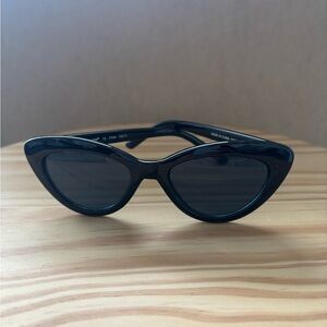 Black Cat-Eye Sunglasses by AJ Morgan